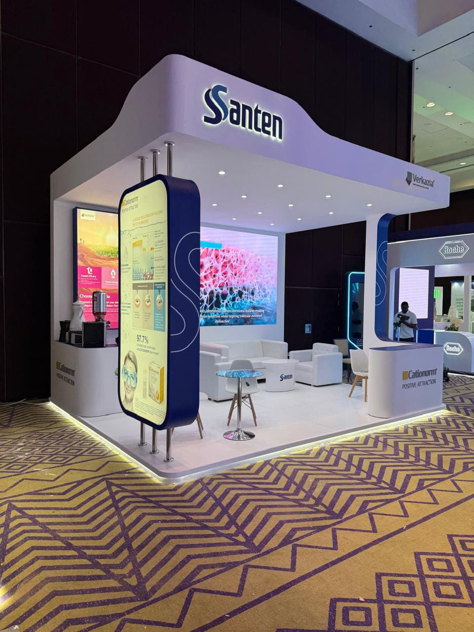 تصميم بوث santen