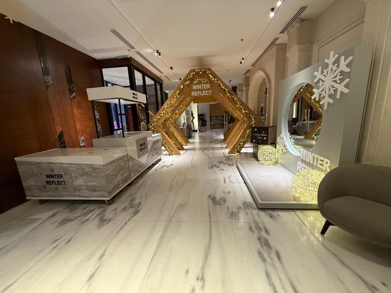 تصميم بوث winter