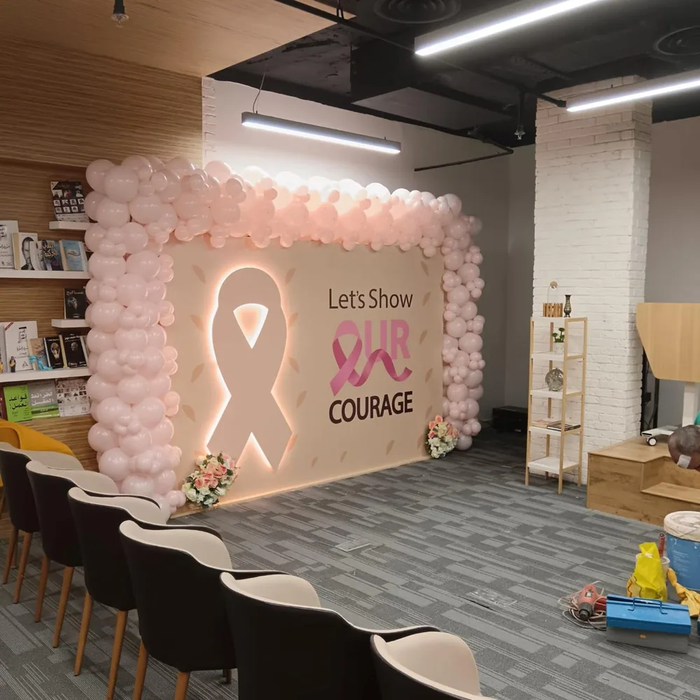 تصميم بوث Balloon Decoration